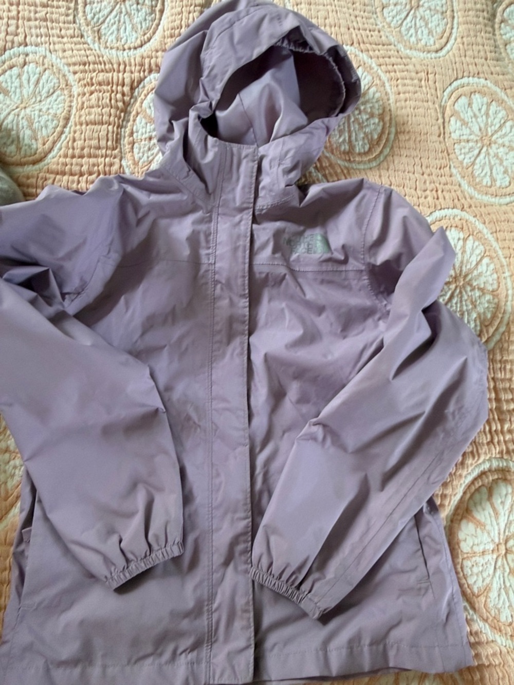 The North Face Kids' Hooded Raincoat in Lavender